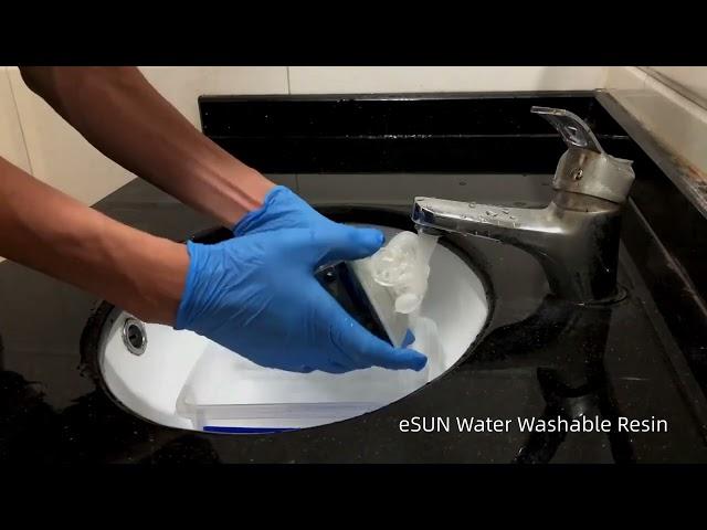 Фотополимерная смола eSUN LCD Water Washable Resin (водовымываемая) для 3D принтера