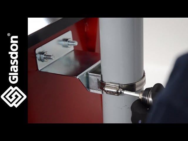 Glasdon International | Tamtorque Banding Demonstration | Metal Fido 35™ Dog Waste Bin