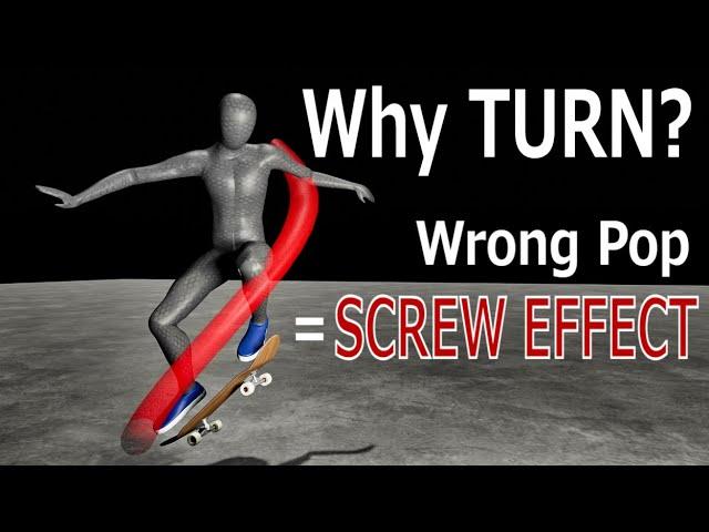 How to Ollie STRAIGHT - Impact of WRONG weight distribution