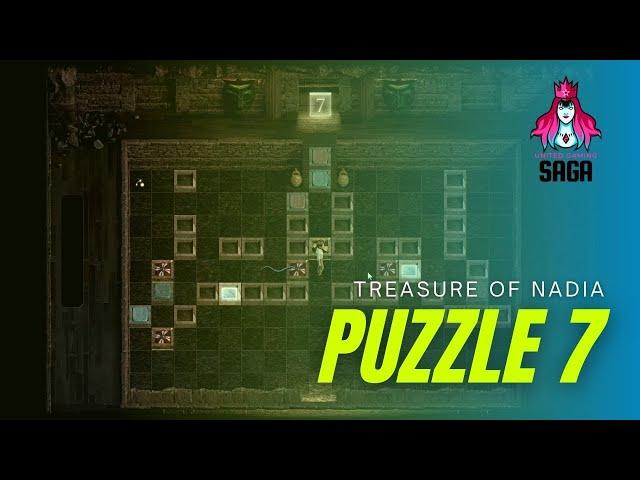 Treasure of Nadia Puzzle 7 | Level 7 Snake Puzzle