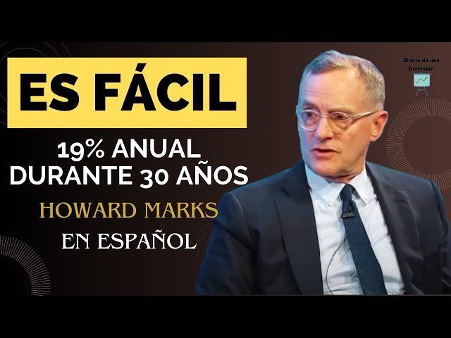  HOWARD MARKS: 40 años de SECRETOS de INVERSIÓN en 40 minutos [EN ESPAÑOL]