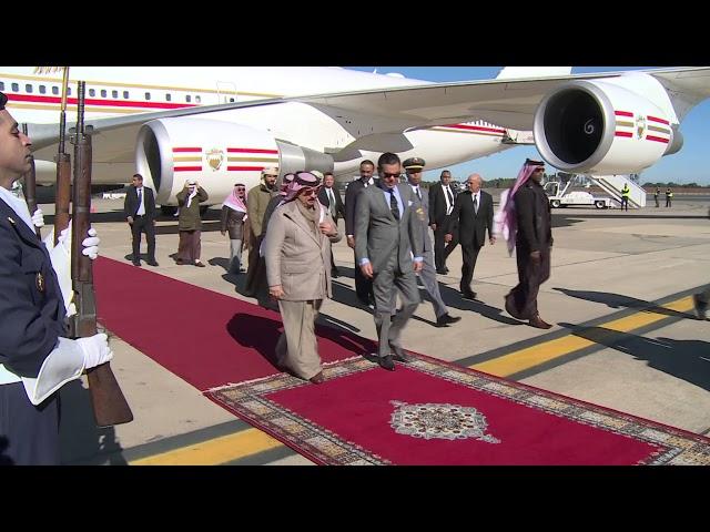 عاهل مملكة البحرين يحل بالمغرب في زيارة خاصة
