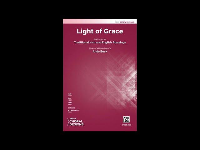 Light of Grace (SATB), by Andy Beck – Score & Sound