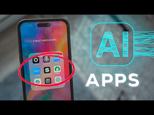 5 MUST HAVE AI Apps for iPhone in 2024