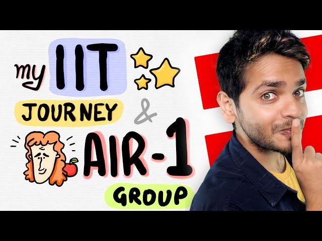 IIT AIR 1 group at Kota coaching? My selection story | Vikrant Kirar #JEE #motivation  #physics