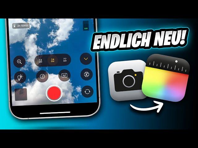 Apple's NEUE Kamera App ist unglaublich! 