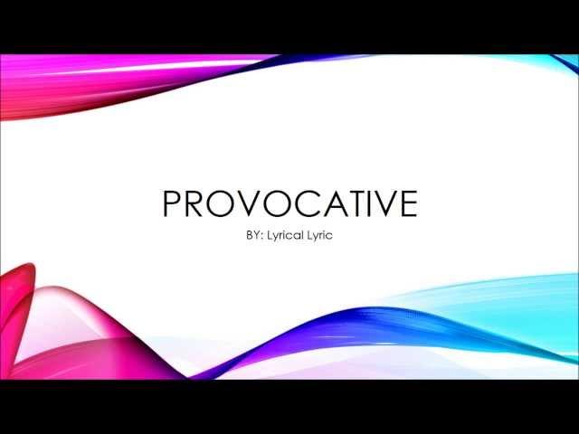Provocative - Brit Smith Lyrics