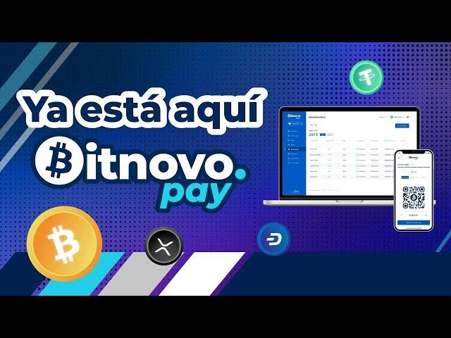 Bitnovo Pay - Acepta pagos en Bitcoin en tu tienda y recibe euros en tu cuenta bancaria