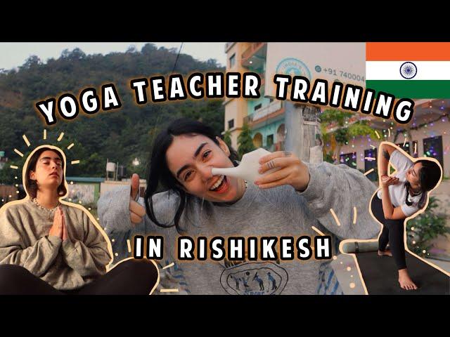 Day in the life at RISHIKESH YOGA TEACHER TRAINING CENTER!