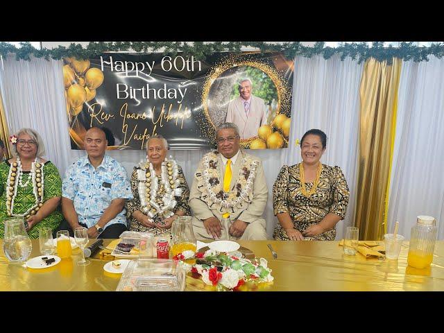 Lauga Auimatagi, Fa'aaloaloga for Tamā Rev loane Uikilifi Vaifale 60th Samoan Birthday Party 2022