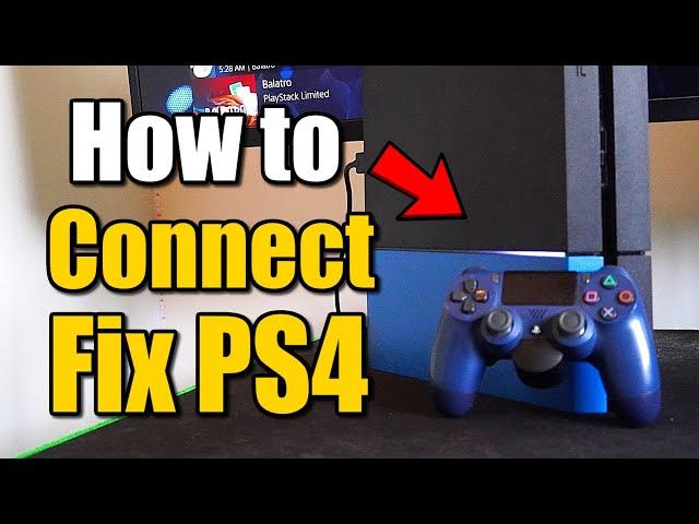 PS4 Controller Won’t Connect? Fix It FAST in 2 Minutes!