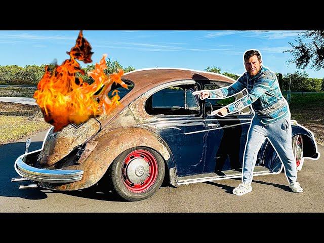 I Bought a Car That Caught on FIRE! Is It Savable?!?!