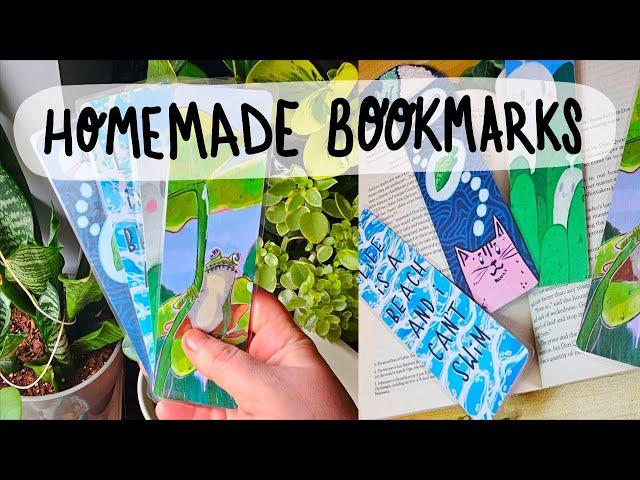 Making Bookmarks at Home?! DIY Laminated Bookmarks!