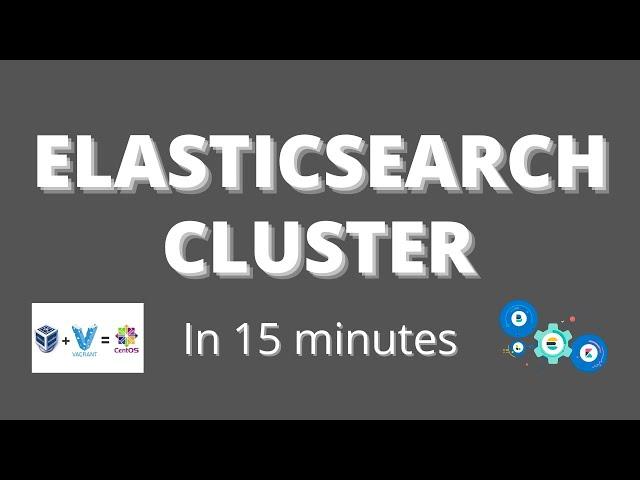 How to create ElasticSearch cluster for 15 minutes
