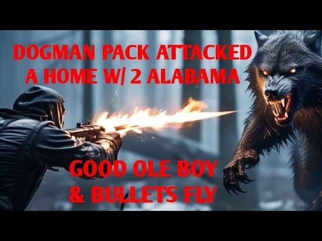 DOGMAN PACK ATTACKED A HOME OF 2 ALABAMA GOOD OLE BOYS & BULLETS FLY