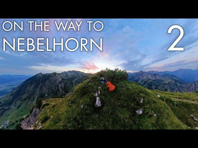 Hicking to Nebelhorn in German Alps with a cool Ridge Walk oO -  Part 2