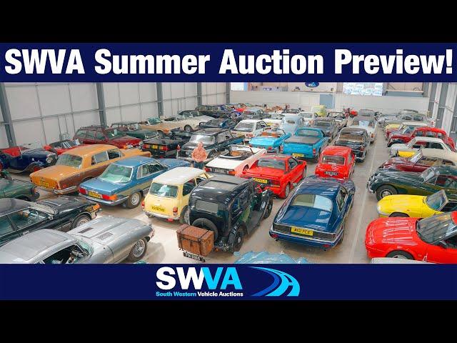 SWVA Summer 2024 Classic Car Auction Preview!