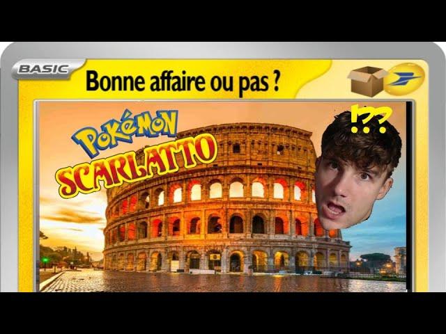 J'achètes de l'italien sur vinted !? Les cartes pokémon Romaines c'est #Bonneaffaireoupas? Réception