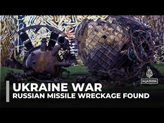 Ukraine analyses new Russian missile wreckage as Moscow threatens to escalate conflict