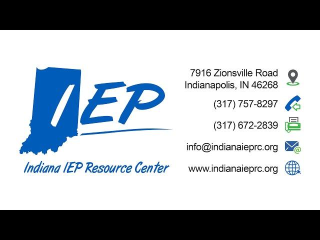 Indiana IEP Resource Center Working For You