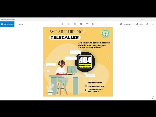 Jobs in Vijayawada | Call center jobs 2022 | HCL jobs| Gannavaram