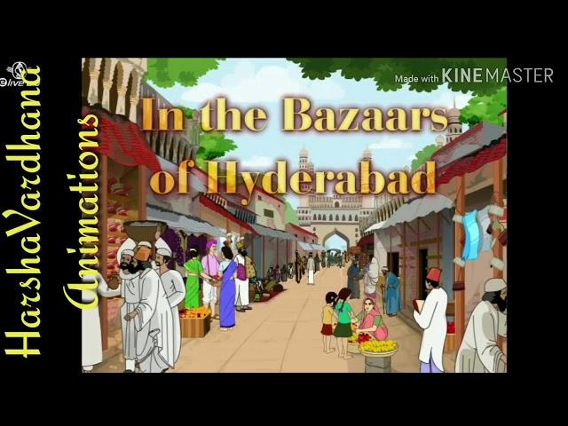 In the bazaars of Hyderabad | Self-Animated #MHVanimations