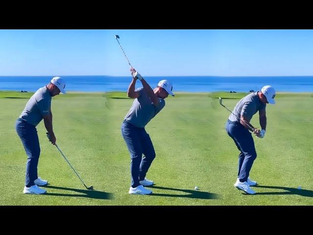 XANDER SCHAUFFELE GOLF SWING 2022 - IRON & DRIVER - SLOW MOTION 4K