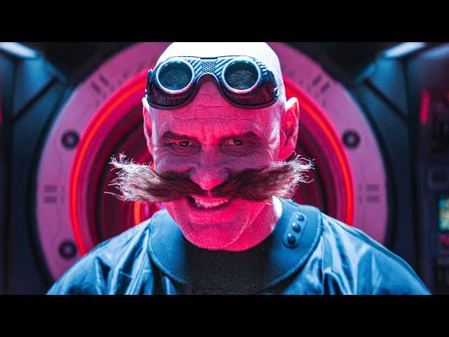 SONIC THE HEDGEHOG 3 “Robotnik Shaves His Long Hair” Funny Clip (2024)