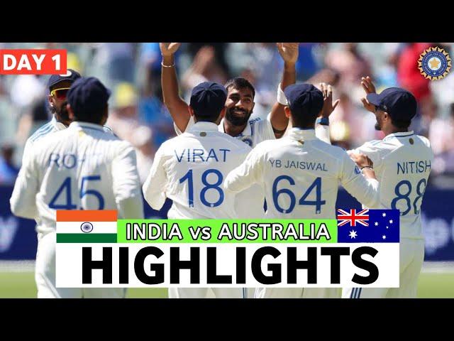 India vs Australia 3rd Test Day 1 Full Match Highlights | IND vs AUS 3rd Test Day 1 Full Highlights