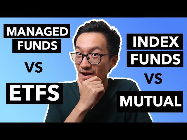 INDEX Funds vs ETFs vs MANAGED Funds vs MUTUAL Funds (Which ones is best for Australians?!)