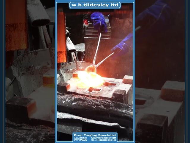 Drop Forging Process - W.H.Tildesley Ltd - EST.1874 - G684 #shorts #forging