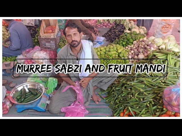 Murree Sabzi and Fruit Mandi | Murree Weekly Mela Day | SunnyBank Murree Shopping