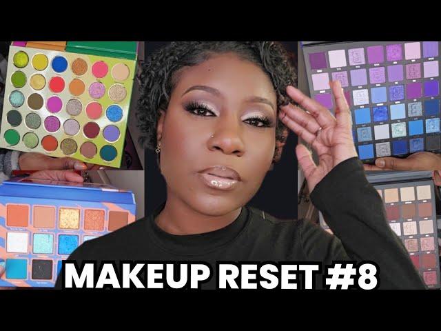 Makeup Reset #8: Organizing my Eyeshadow Palette Collection