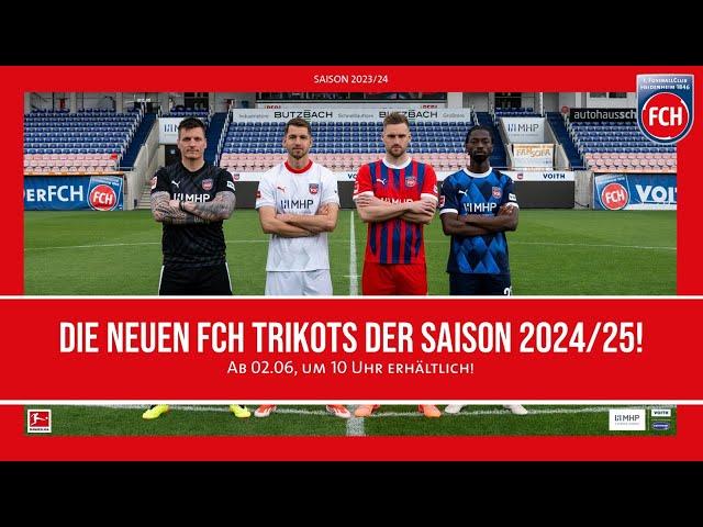 Die FCH Trikots der Saison 2024/25!