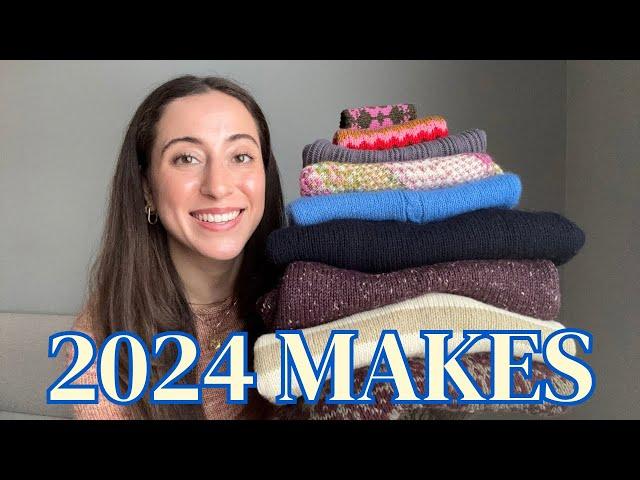 Everything I knit and crochet in 2024 - my favorite sweaters and trendy accessories