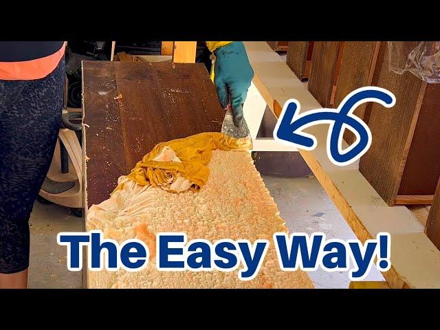 How To Strip Latex Paint Off Wood Furniture -The Easy Way!