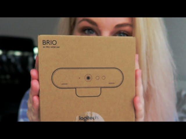 Logitech Brio 4k Webcam  | Unboxing and Testing