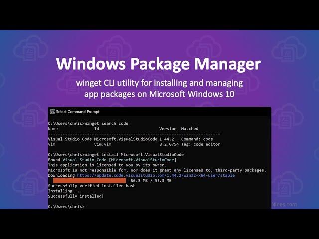 A Look at winget, Windows Package Manager for Windows 10