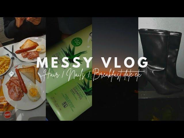 #messy vlog ep 2 : maintenance | clicks restock | breakfast date etc