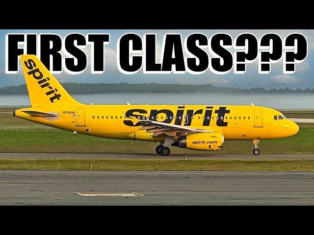 How To Fly FIRST CLASS on Spirit Airlines