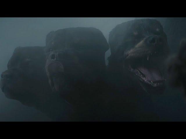 Percy Jackson THREE-HEADED DOG SCENE in Cerberus and the Olympians Episode 7