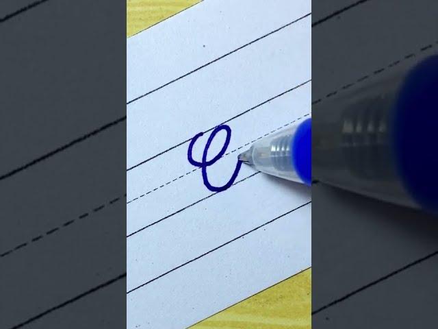 How to write in cursive Capital letter C |Cursive Writing for beginner |Cursive handwriting practice