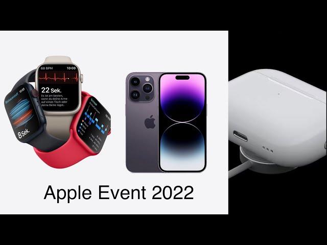 Apple Event 2022!! (iPhone 14, AirPods Pro 2, Apple Watch Ultra/Series 8)