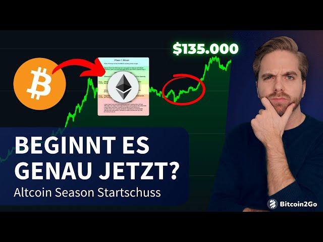 PERFEKTER MOMENT? - Bitcoin 100k Chance vs. Altcoin Season Start? | Krypto News