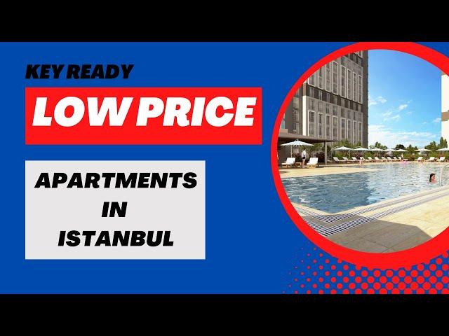 Lowest Priced - Key-Ready- 1 bedroom Apartment in Istanbul - Turkey