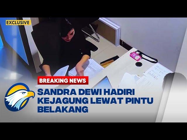 BREAKING NEWS - Hindari Media, Sandra Dewi Datangi Kejagung Lewat Basement