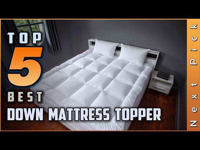 Top 5 Best Down Mattress Topper Review In 2024 | Our Recommended