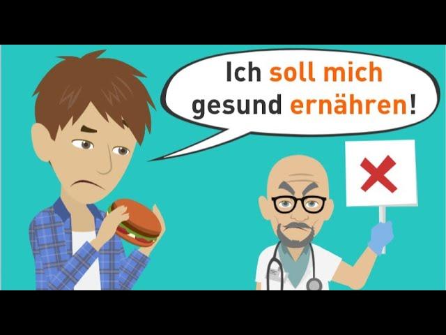 Learn German | Do you know the difference between "können" & "dürfen" or "müssen" & "sollen"?