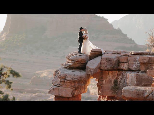 Gorgeous Adventure Sedona Elopement // Lance & Stephanie {Sedona Wedding Videographer}