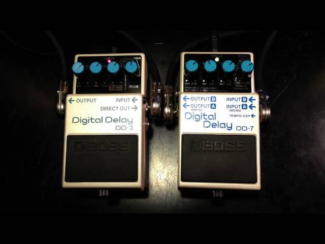 Boss DD-3 vs DD-7